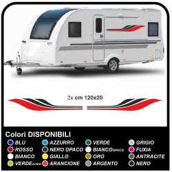 Stickers for caravans, camper car van Caravan Sticker tuning graphics decorative camper and caravan cm120 