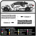 Adhesive car camouflage Camouflage kit car decoration US ARMY camouflage effect universal Sticker decoration Tuning Camo