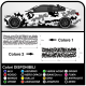 Stickers camouflage car suv and off-road graphic kit for car US ARMY camouflage Sticker decals tuning