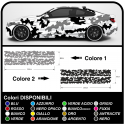 Adesivi mimetici per auto suv e fuoristrada kit grafico auto US ARMY mimetico Sticker decals tuning