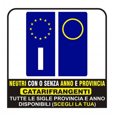 Kit de PEGATINAS PARA la PLACA de la licencia de la motocicleta de la bicicleta de Europa de encargo de la etiqueta engomada de