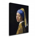 Painting Girl with the pearl earring .- Jan Vermeer - Girl with a pearl earring - print on canvas with or without frame