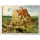 La peinture de la Tour de Babel de Pieter Brueghel l'ancien - " Tour de Babel - impression sur toile avec ou sans cadre