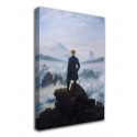 Quadro Viandante sul mare di nebbia Caspar David Friedrich stampa su tela canvas con o senza telaio
