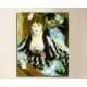 The framework The Stage Pierre-Auguste Renoir - The Stage - print on canvas with or without frame
