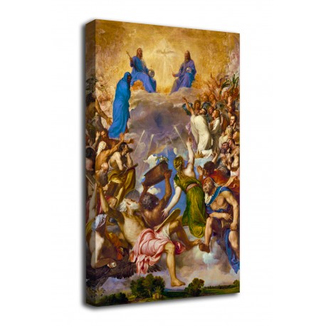 Picture of The Gloria - Titian - The Glory - print on canvas with or without frame