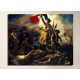 Imagen de La Libertad guiando al pueblo - Eugène Delacroix - impresión en lienzo con o sin marco