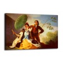 Marco de La sombrilla - Francisco de Goya - impresión en lienzo con o sin marco