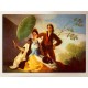 Im rahmen Des sonnenschutz - Francisco Goya - druck auf leinwand, leinwand mit oder ohne rahmen