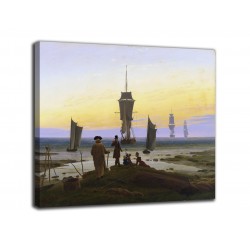 El marco de Las tres edades del hombre - Caspar David Friedrich - impresión en lienzo con o sin marco