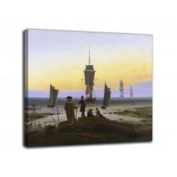The framework of The three ages of man - Caspar David Friedrich - print on canvas with or without frame
