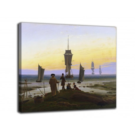 Le cadre des trois âges de l'homme - Caspar David Friedrich - impression sur toile avec ou sans cadre