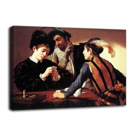 The framework of The bari - Caravaggio - print on canvas with or without frame