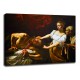 La pintura de Judith y Holofernes - Caravaggio - impresión en lienzo con o sin marco