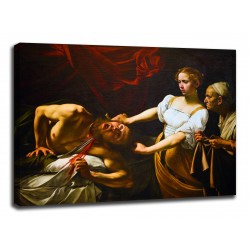 Bild " Judith und Holofernes - Caravaggio - druck auf leinwand, leinwand mit oder ohne rahmen
