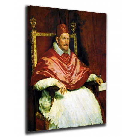 Bild Papst Innozenz X - Diego Velázquez - druck auf leinwand, leinwand mit oder ohne rahmen