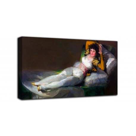 Marco Maya vestida Francisco de Goya - impresión en lienzo con o sin marco