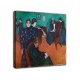 Rahmen, Den tod in das zimmer der kranken - Edvard Munch - druck auf leinwand, leinwand mit oder ohne rahmen