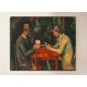 La pintura de Los jugadores de cartas de Paul Cézanne - impresión en lienzo con o sin marco