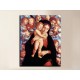 Framework Madonna and Child with a choir of cherubim - Andrea Mantegna - print on canvas with or without frame