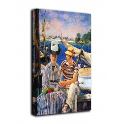 Image Argenteuil - Edouard Manet - impression sur toile avec ou sans cadre