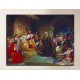 Bild Christoph Kolumbus von den Katholischen königen in Granada - Emanuel Leutze-druck auf leinwand, leinwand mit oder ohne