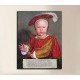 Marco el Retrato de Edward VI de niño - Hans Holbein el Joven - impresión en lienzo con o sin marco