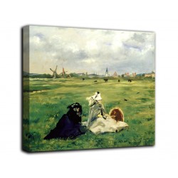 Le cadre de l'avale - Edouard Manet - impression sur toile avec ou sans cadre