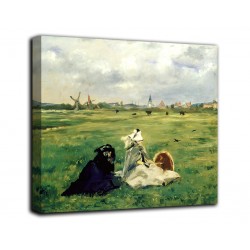 Rahmen Die schwalben - Édouard Manet - druck auf leinwand, leinwand mit oder ohne rahmen