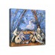 Quadro Le grandi bagnanti - Paul Cézanne - stampa su tela canvas con o senza telaio