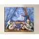 La pintura de las grandes bañistas - Paul Cézanne - impresión en lienzo con o sin marco