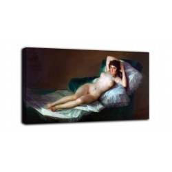 La pintura Maya desnuda - Francisco de Goya - impresión en lienzo con o sin marco