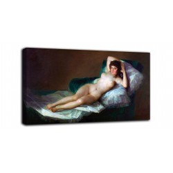 Painting Maya desnuda - Francisco Goya - print on canvas with or without frame