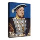Cadre du Portrait de Henry VIII d'Angleterre - Hans Holbein le Jeune - impression sur toile avec ou sans cadre