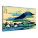 Rahmen Umezawa in der Provinz Sagami - Katsushika Hokusai - druck auf leinwand, leinwand mit oder ohne rahmen