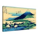 Rahmen Umezawa in der Provinz Sagami - Katsushika Hokusai - druck auf leinwand, leinwand mit oder ohne rahmen