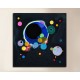 Quadro Alcuni cerchi - Vassily Kandinsky - stampa su tela canvas con o senza telaio