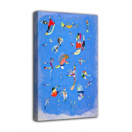 Quadro Cielo blu - Vassily Kandinsky - stampa su tela canvas con o senza telaio