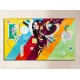 Quadro Composizione X - Vassily Kandinsky - stampa su tela canvas con o senza telaio