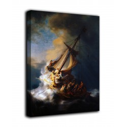 Quadro Cristo nella tempesta sul mare di Galilea - Rembrandt - stampa su tela canvas con o senza telaio