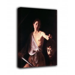 Quadro Davide con la testa di Golia - Caravaggio - stampa su tela canvas con o senza telaio