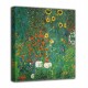 Quadro Giardino di campagna con girasoli - Klimt - stampa su tela canvas con o senza telaio
