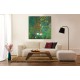 Quadro Giardino di campagna con girasoli - Klimt - stampa su tela canvas con o senza telaio