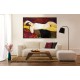 Painting Large reclining nude - Modigliani - print on canvas with or without frame