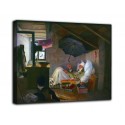 Picture The poor poet - Carl Spitzweg - print on canvas with or without frame