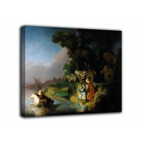 La pintura de El rapto de Europa - Rembrandt - impresión en lienzo con o sin marco