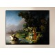La pintura de El rapto de Europa - Rembrandt - impresión en lienzo con o sin marco