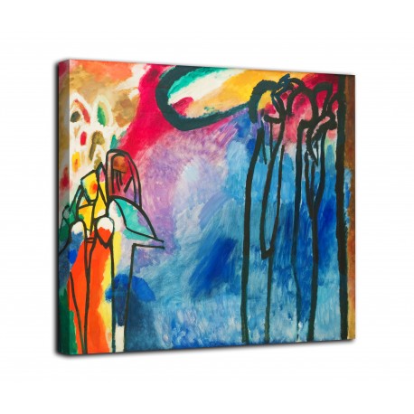 The framework Improvisation 19 - Vassily Kandinsky - print on canvas with or without frame
