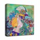 The framework of The cot - Gustav Klimt - print on canvas with or without frame