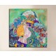 Le cadre de lit - Gustav Klimt - impression sur toile avec ou sans cadre